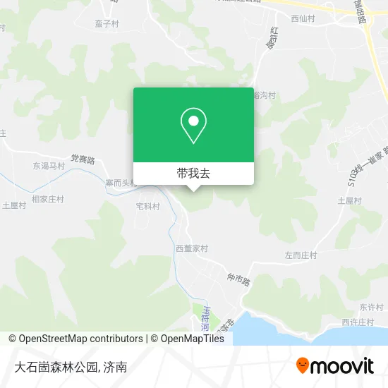 大石崮森林公园地图