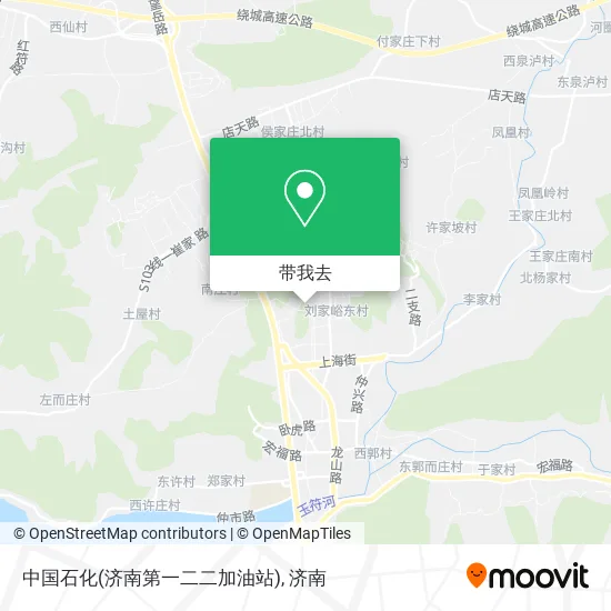 中国石化(济南第一二二加油站)地图