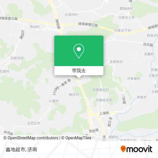 鑫地超市地图