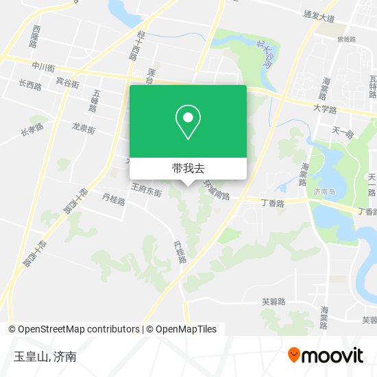 玉皇山地图