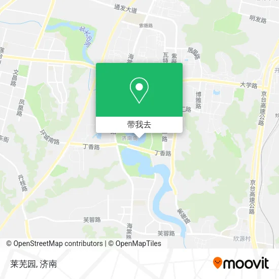 莱芜园地图