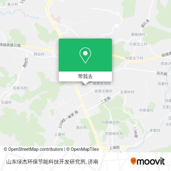 山东绿杰环保节能科技开发研究所地图