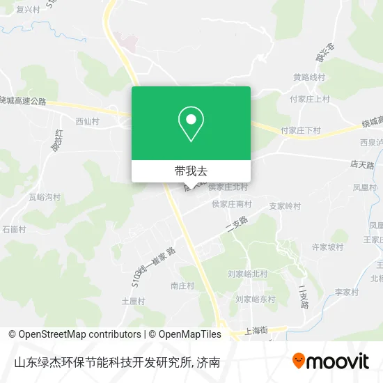 山东绿杰环保节能科技开发研究所地图