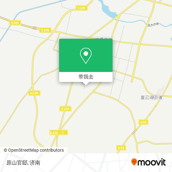 原山官邸地图