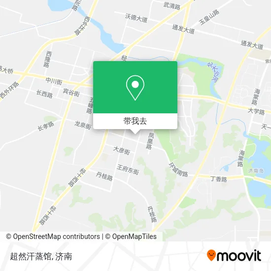 超然汗蒸馆地图