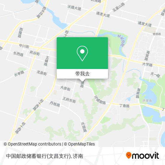 中国邮政储蓄银行(文昌支行)地图
