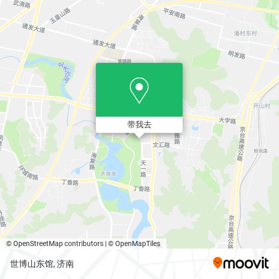 世博山东馆地图