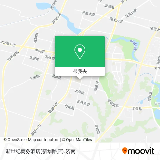 新世纪商务酒店(新华路店)地图