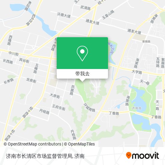 济南市长清区市场监督管理局地图