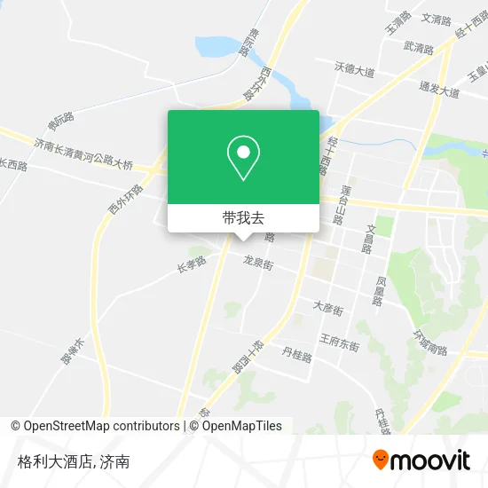 格利大酒店地图