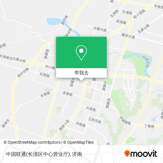 中国联通(长清区中心营业厅)地图