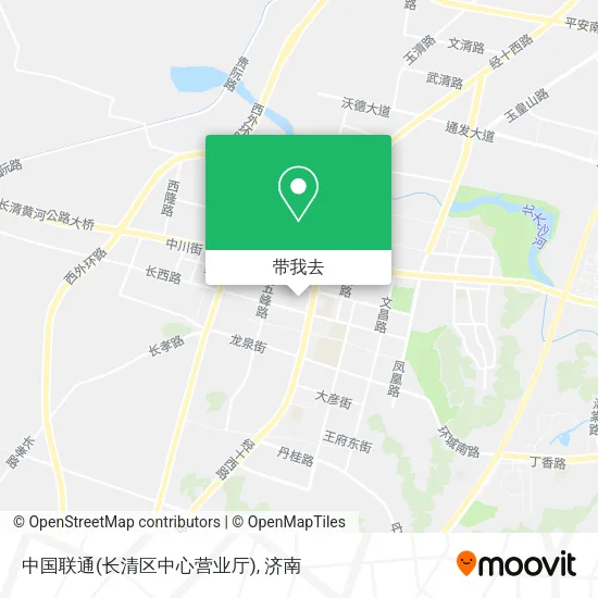 中国联通(长清区中心营业厅)地图