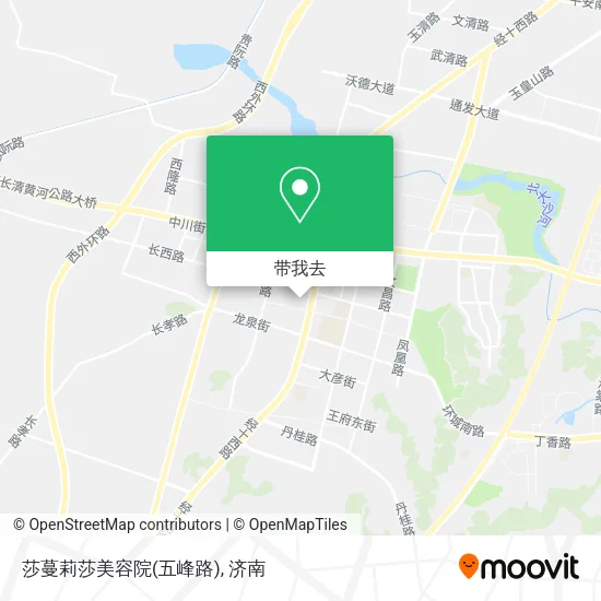 莎蔓莉莎美容院(五峰路)地图