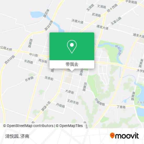 清悦园地图