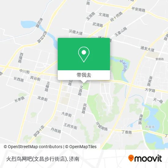 火烈鸟网吧(文昌步行街店)地图