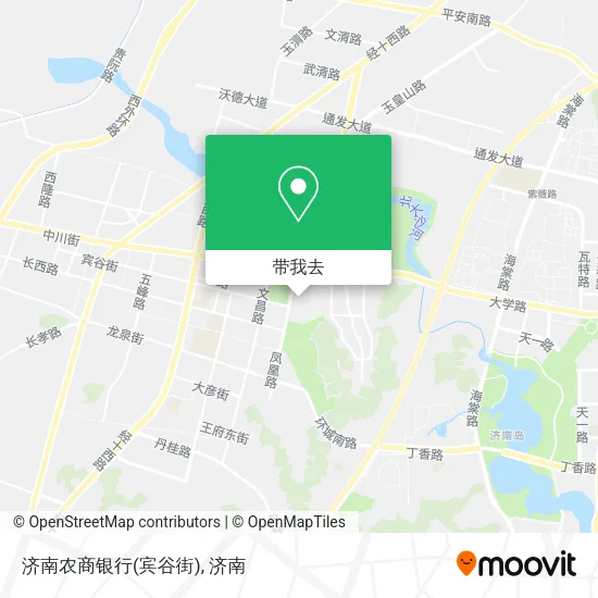 济南农商银行(宾谷街)地图
