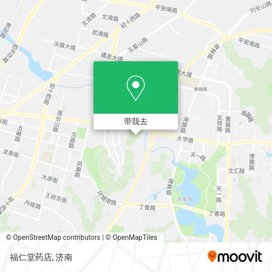 福仁堂药店地图