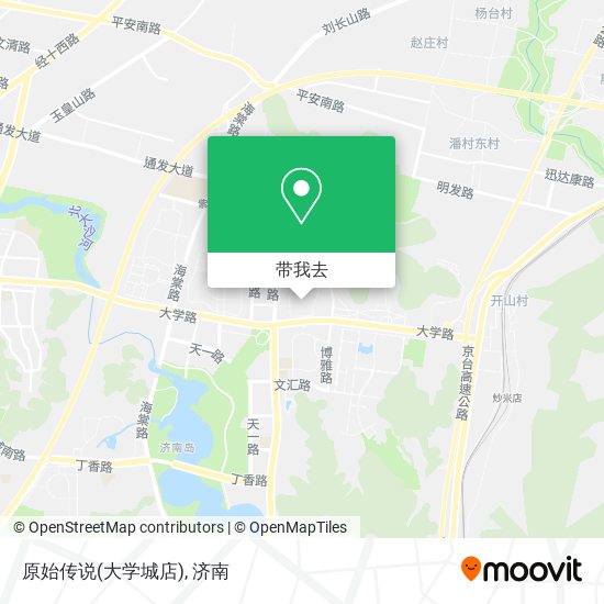 原始传说(大学城店)地图