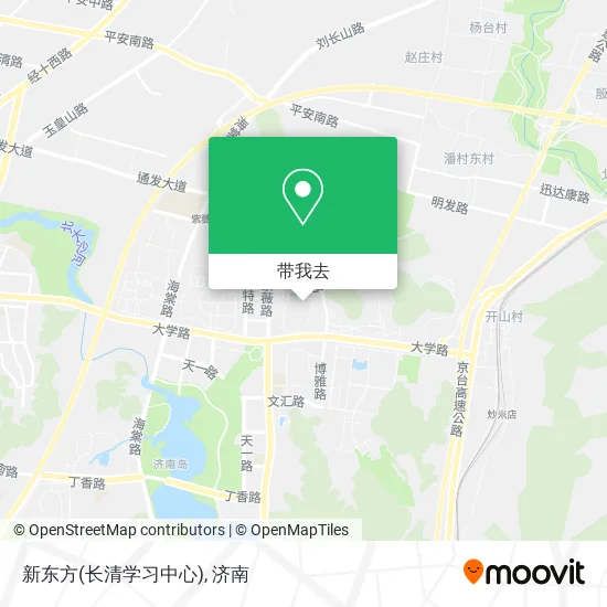 新东方(长清学习中心)地图