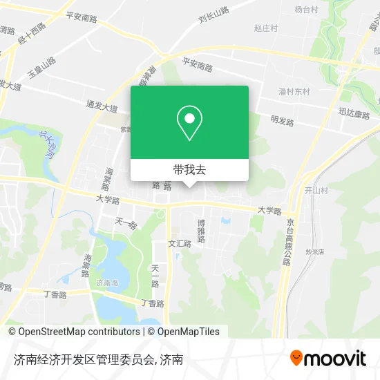 济南经济开发区管理委员会地图