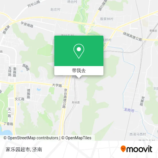 家乐园超市地图