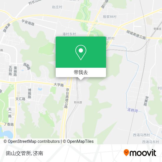 崮山交管所地图