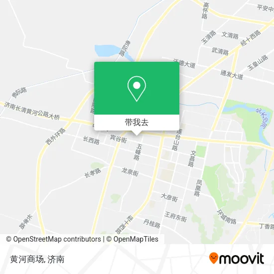 黄河商场地图