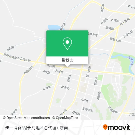 佳士博食品(长清地区总代理)地图