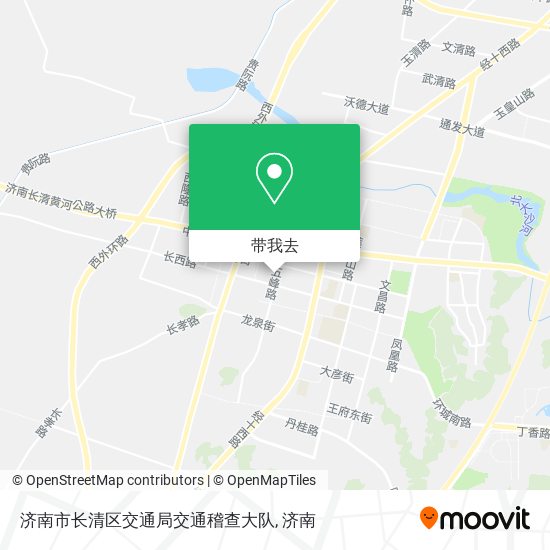 济南市长清区交通局交通稽查大队地图