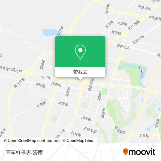 宜家鲜果店地图