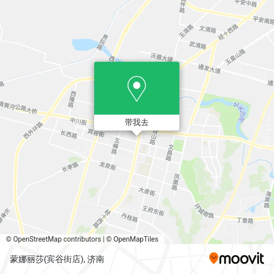 蒙娜丽莎(宾谷街店)地图