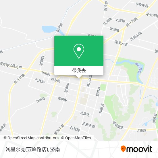鸿星尔克(五峰路店)地图