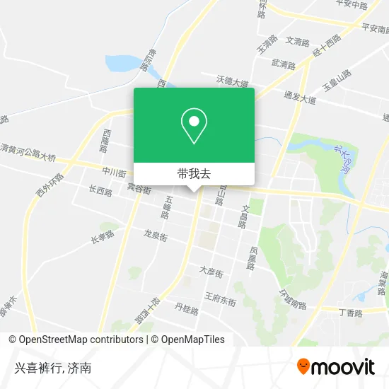 兴喜裤行地图