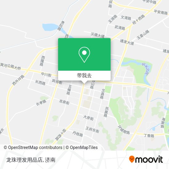 龙珠理发用品店地图