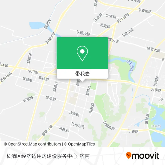 长清区经济适用房建设服务中心地图
