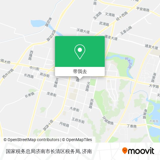 国家税务总局济南市长清区税务局地图