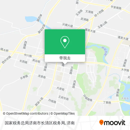 国家税务总局济南市长清区税务局地图