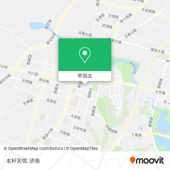 名轩宾馆地图