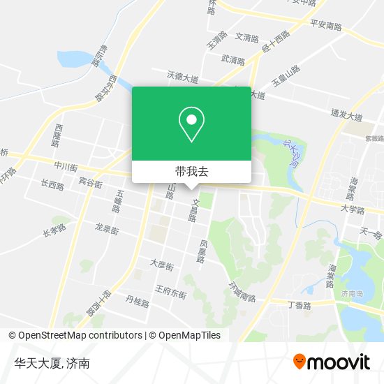 华天大厦地图