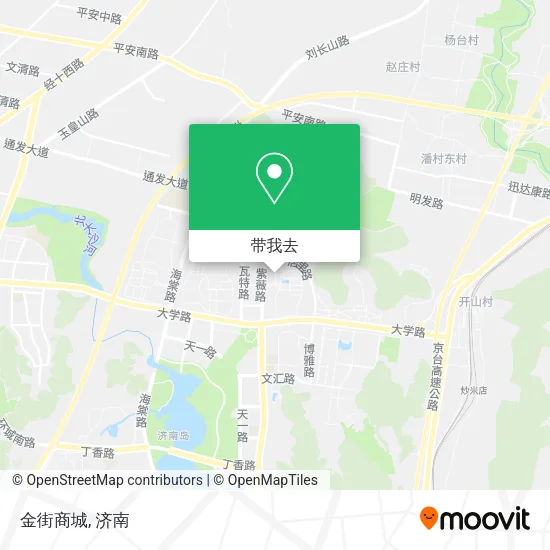 金街商城地图