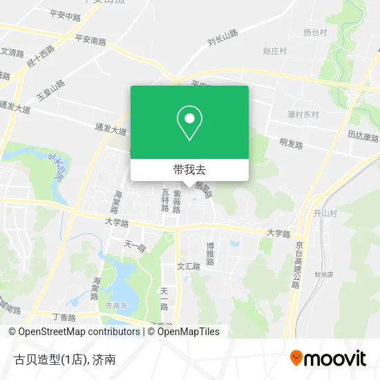古贝造型(1店)地图