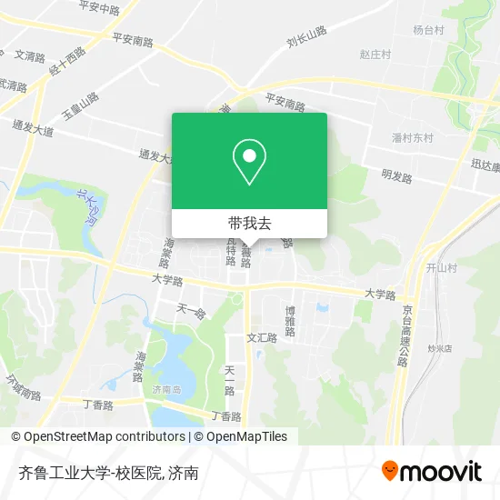 齐鲁工业大学-校医院地图