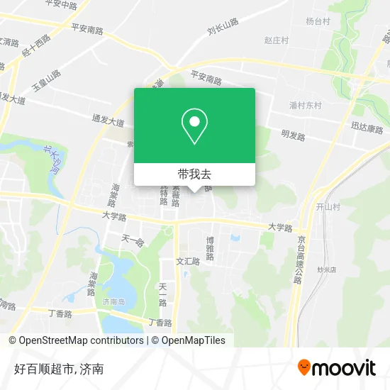 好百顺超市地图