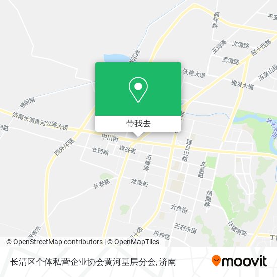 长清区个体私营企业协会黄河基层分会地图