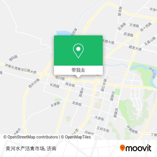 黄河水产活禽市场地图
