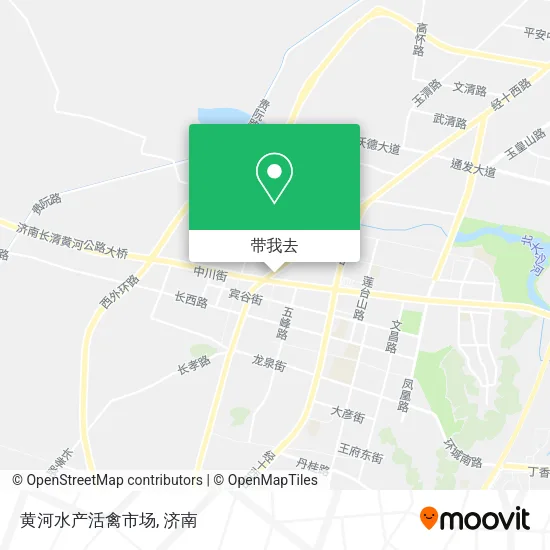 黄河水产活禽市场地图