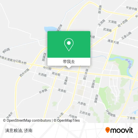 满意粮油地图