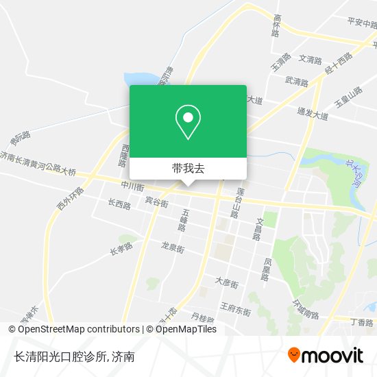 长清阳光口腔诊所地图