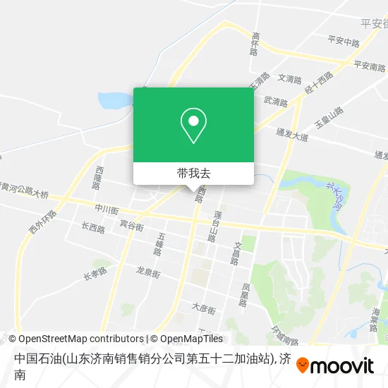 中国石油(山东济南销售销分公司第五十二加油站)地图