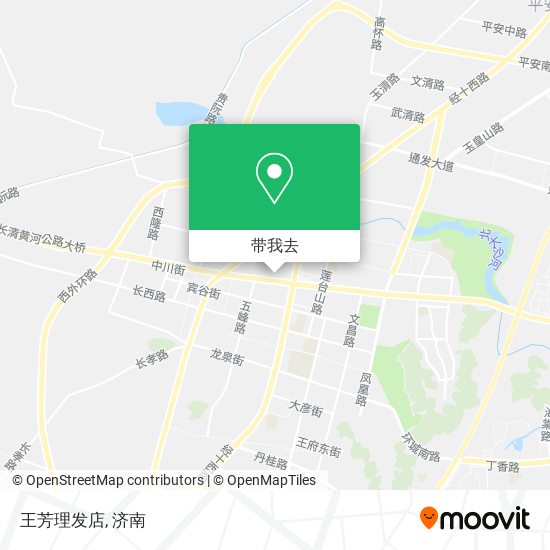 王芳理发店地图